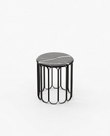 Приставной столик Cheryl мрамор