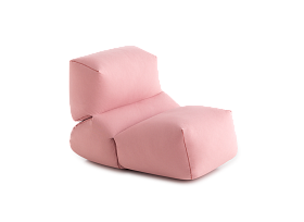 Кресло-пуф Grapy Pink Cotton