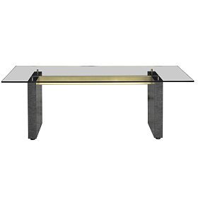 Обеденный стол CITY CT0008 столешница закаленное стекло