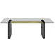 Обеденный стол CITY CT0008 столешница закаленное стекло