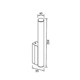 9253 Настенный светильник MANTRA ANTIGA