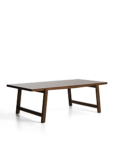Уличный стол Itani из массива акации, 240 x 100 см
