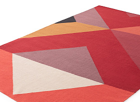 Ковер Vanguardias красный 170x240 см