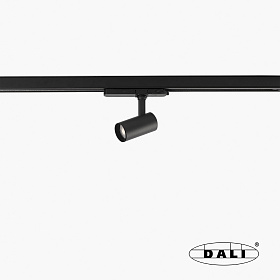 Трековый светильник Fost Черный Ø50 15W 35° 4000K CRI90 DALI