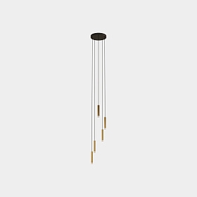 Подвесной светильник Candle XS 5Bodies Chandelier 00-8537-60-27