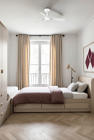 Вентилятор MINI PUNT S Ш900mm белый 3 PALAS 10W CCT