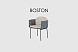 Кресло обеденное Boston LIGHT GREY
