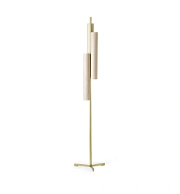 Торшер Black Note Triplet Triangular Tube