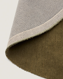 Empuries Круглый зеленый ковер Ø200 см