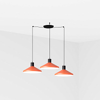 Подвесной светильник Kombo терракотовый Ø40 3L