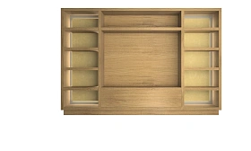 Стенка под ТВ Edition с подсветкой