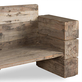 Деревянная скамейка Howard 226 см