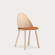 Стул Uma натуральный/терракотовый PU