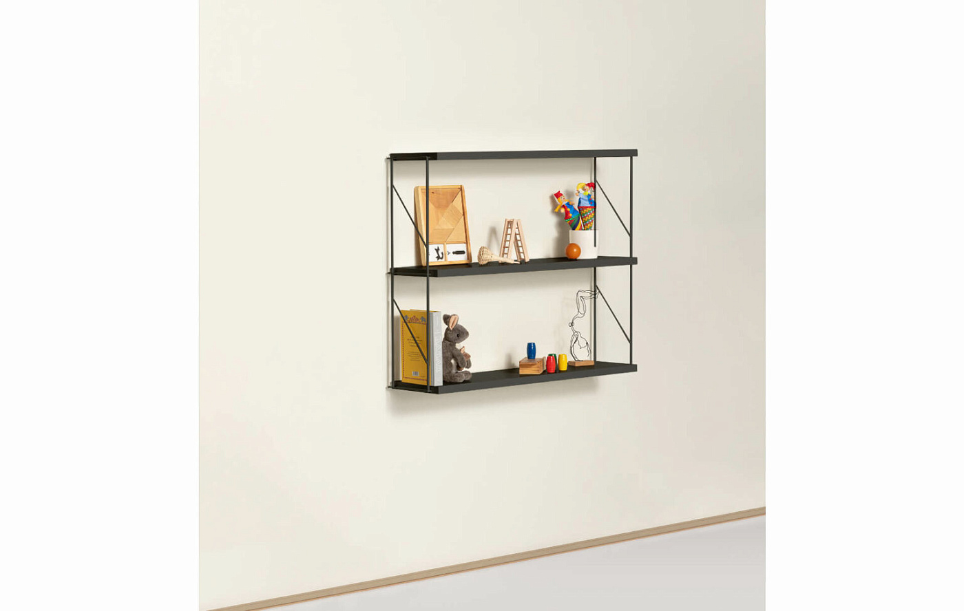 Подвесные полки Tria Basic 60 дерево