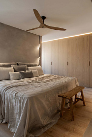 Потолочный вентилятор Moreo 152 светло-коричневый