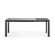 Стол Atta 140 (200) x90 антрацит, серый, керамика