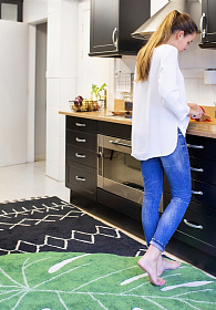 Ковер Берберский черный 140*200