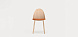 Стул Uma натуральный/терракотовый PU