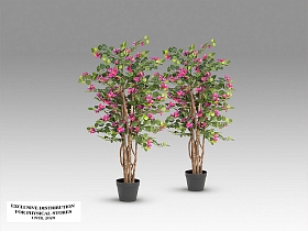 Buganvilla rosa h120 Искусственное растение набор из 2шт