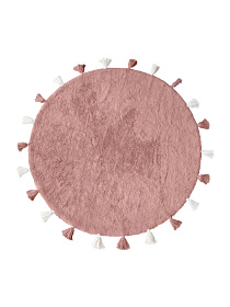 Хлопковый ковер Lillaland COLORFUL PINK D140