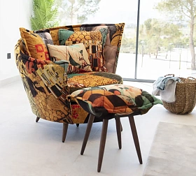 Пуф для ног Volta 50 см