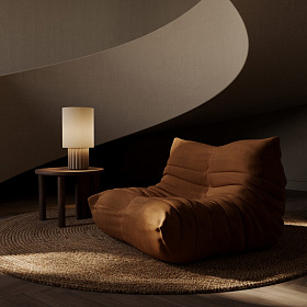 Настольная лампа Dena Black c абажуром 136011 