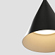 LINA Черный подвесной светильник LED 12W 2700K