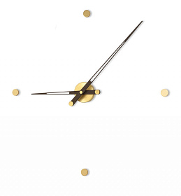 Настенные часы Rodon G 4 латунь-венге