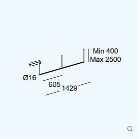 Подвесной светильник модульный Tubs Modular Pendant 00-8248-05-M1