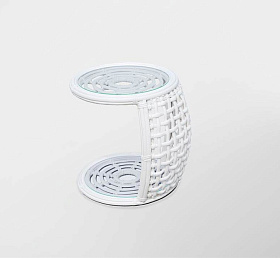 Столик для лежака Dynasty WHITE MUSHROOM