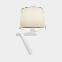 Бра с ридером Hall Slim Screen Right Белый