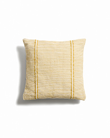 Чехол для подушки Drati горчичного цвета, 100% ПЭТ, 45 x 45 см