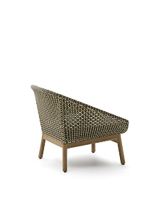 Кресло Olbia из искусственного ротанга и массива тика