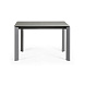 Стол Atta 120 (180) x80 антрацит, керамика