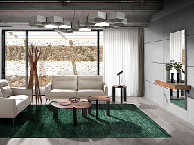 Консоль с зеркалом 3235/ MR2202 из орехового дерева