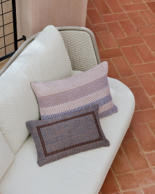 Уличный 3-местный диван Sedalis из алюминия и веревки серого цвета, 210 см