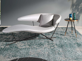 Круглый журнальный столик из стали и керамики CT1015-1AA /2069