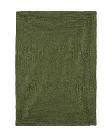 Despas Зеленый ковер из синтетического волокна, 200 x 300 см