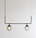 Люстра Bai T CHANDELIER II прозрачное стекло