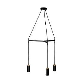 Люстра Triana circular Accessories 53 см черный/золотой