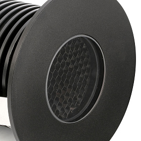 Встраиваемый ландшафтный светильник Grund 7W черный