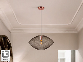 Melany Подвесной светильник 1L черный-медный