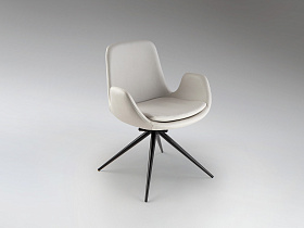 Zuna Кресло поворотное белое