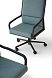 Кресло офисное Ilius высокое на колесиках с механизмом качания