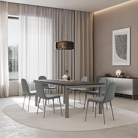 Выдвижной стол Lucia керамика 140(200)x90