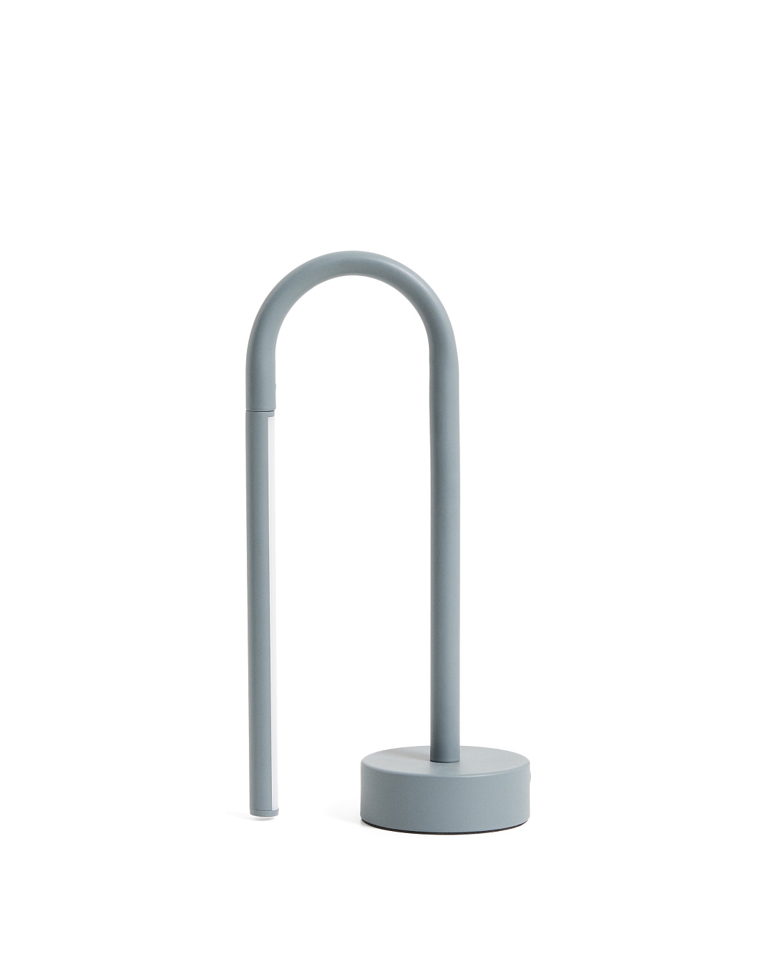 Переносная настольная лампа Bow из синего алюминия