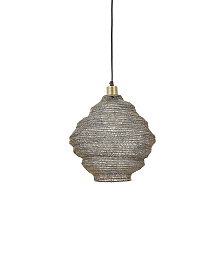 Подвесной светильник Sarraco, металл золотистого цвета Ø 30 см