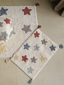 Хлопковый ковер Lillaland VINTAGE STARS 60*90