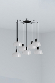 Подвесной светильник Tatawin M 7L белого цвета