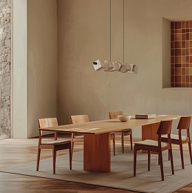 Люстра Cubic золотой металл